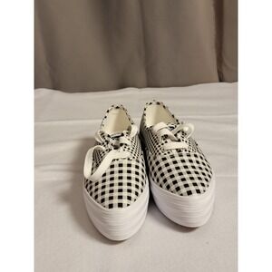KEDS‎ Point Canvas Gingham Platform Sneaker (WF67732) - Women's US Size 7
